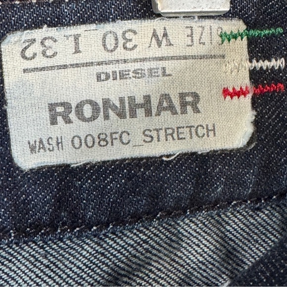 Diesel Ronhar L32 Stretch Bootcut Jeans | W30 L32 Made in Italy - Picture 6 of 8